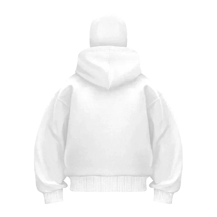 Bluza z kapturem w maskę