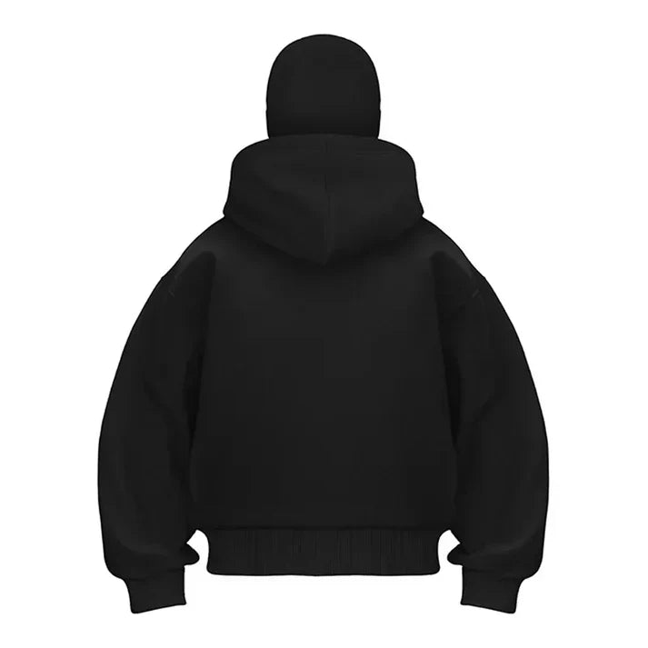 Bluza z kapturem w maskę